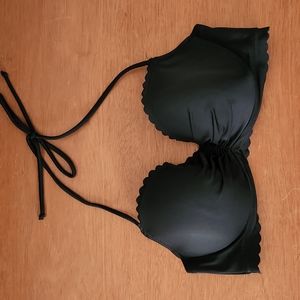 Victoria's Secret Black Bikini Top 34 C